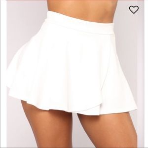 Flare skort